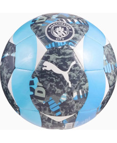 М'яч футбольний Puma MCFC Prematch Ball розмір 5, синій