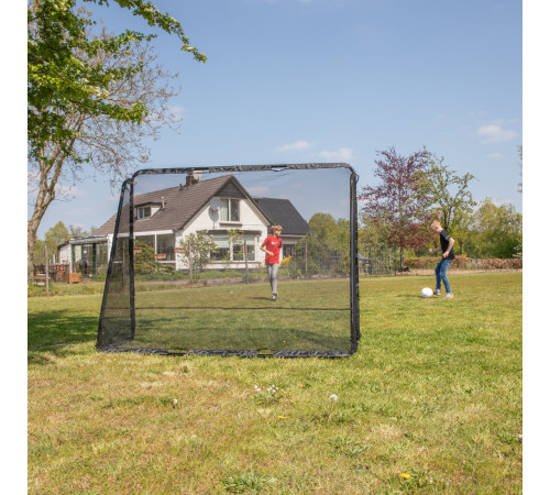 VIRTUFIT BRAMKA PIŁKARSKA PRO Z PŁACHTĄ DO STRZELANIA 220 X 170 CM
