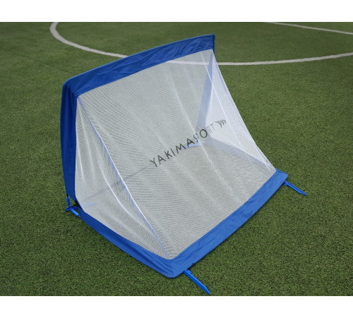 Ворота футбольні YakimaSport POP UP 120 х 80 см, біло-сині Ворота футбольні YakimaSport POP UP 120 х 80 см, біло-сині