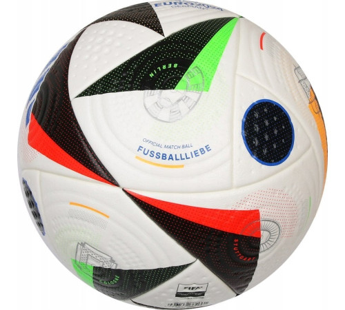 М'яч Adidas Euro24 Pro футбольний IQ3682 білий М'яч Adidas Euro24 Pro футбольний IQ3682 білий