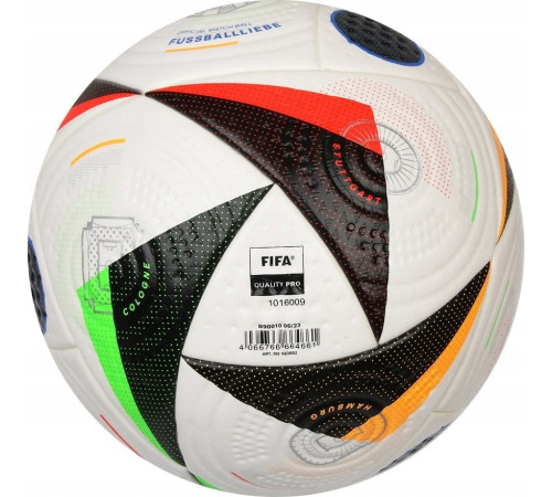 М'яч Adidas Euro24 Pro футбольний IQ3682 білий М'яч Adidas Euro24 Pro футбольний IQ3682 білий