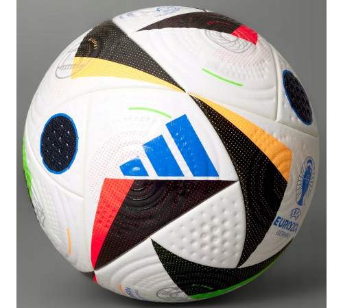 М'яч Adidas Euro24 Pro футбольний IQ3682 білий М'яч Adidas Euro24 Pro футбольний IQ3682 білий