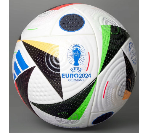 М'яч Adidas Euro24 Pro футбольний IQ3682 білий М'яч Adidas Euro24 Pro футбольний IQ3682 білий