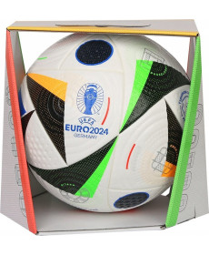 М'яч футбольний Adidas Euro24 Pro IQ3682 розмір 5, біло-чорний