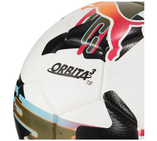 М'яч футбольний Puma Orbita 3 TB (FIFA Quality) розмір 4, біло-чорний