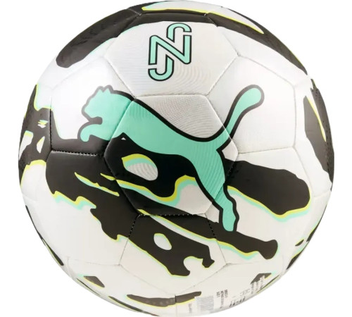 М'яч футбольний Puma Neymar JR Graphic Ball розмір 4, чорно-білий