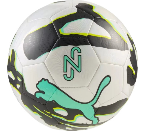 М'яч футбольний Puma Neymar JR Graphic Ball розмір 4, чорно-білий