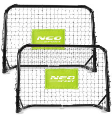 Ворота футбольні Neo-Sport NS-461 60 x 45 x 25 см, чорні