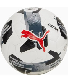 М'яч футбольний Puma Orbita 1 TB FIFA QUnder Armourlity Pro розмір 5, чорно-білий
