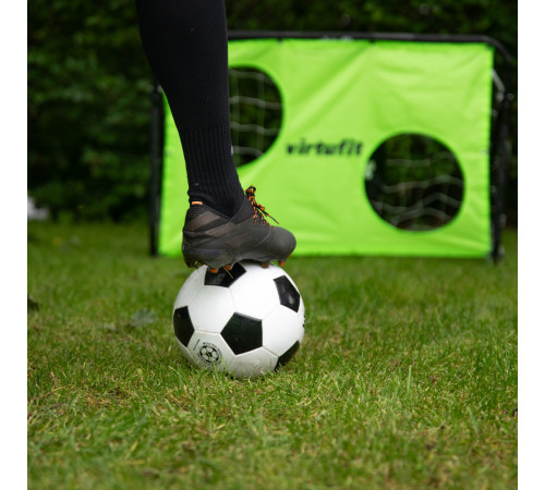 VIRTUFIT BRAMKA PIŁKARSKA Z PŁACHTĄ DO STRZELANIA 215 X 150 CM