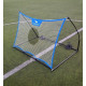 Сітка тренувальна для футболу Yakimasport Orlik Rebounder 150 х 100 см, біло-синя