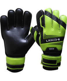 Рукавички воротарські Ligue Saver р. 6, чорно-зелені