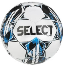 М'яч футбольний Select TEAM FIFA v23, розмір 5, біло-синій