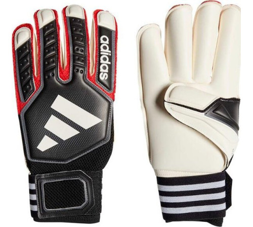 Рукавички воротарські Adidas Tiro Pro czarne HN5611 р. 11, чорно-білі Рукавички воротарські Adidas Tiro Pro czarne HN5611 р. 11, чорно-білі