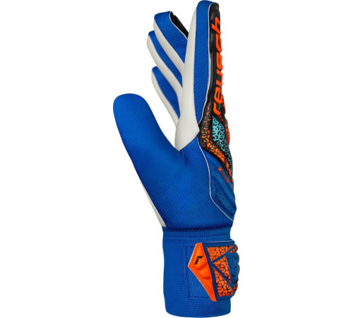 Рукавички воротарські Reusch Attrakt Starter Solid Junior 5572514 4467 р.5,5, синьо-чорні Рукавички воротарські Reusch Attrakt Starter Solid Junior 5572514 4467 р.5,5, синьо-чорні