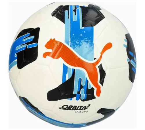 М'яч футбольний Puma Orbita 5 FUSION Lite 290 розмір 5, різнокольороий