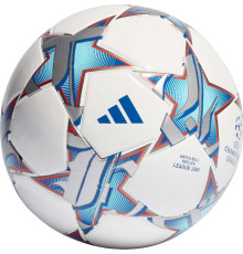 М'яч футбольний Adidas UCL Junior 350 League 23/24 IA0941 розмір 4, біло-синій