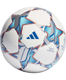 М'яч футбольний Adidas UCL Junior 350 League 23/24 IA0941 розмір 4, біло-синій