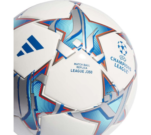 М'яч футбольний Adidas UCL Junior 350 League 23/24 IA0941 розмір 4, біло-синій М'яч футбольний Adidas UCL Junior 350 League 23/24 IA0941 розмір 4, біло-синій