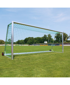 Футбольні цільні ворота з колесами і вагою SPORTPOLAND ECO SAFETY GOAL 5x2 м