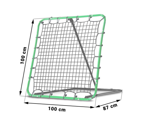 Тренувальна рамка, ребоундер Neo-Sport 100 x 100 cm