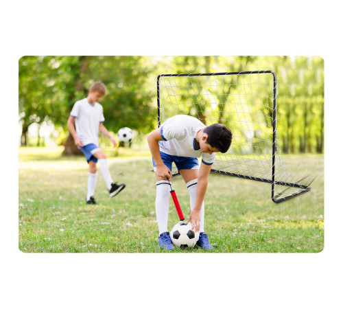 Ворота футбольні Neo‑Sport NS‑492 183 х 122 х 61 см, чорні