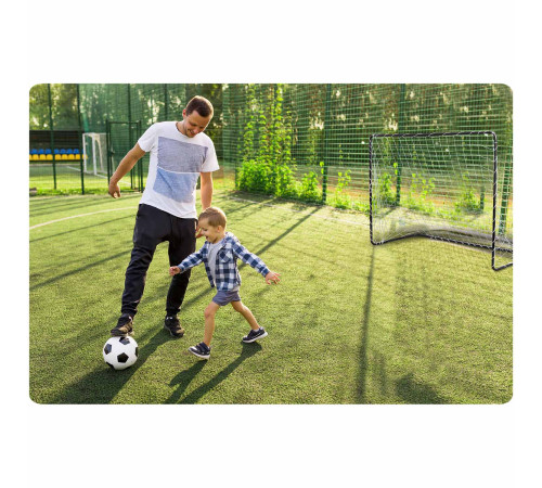 Ворота футбольні Neo‑Sport NS‑492 183 х 122 х 61 см, чорні