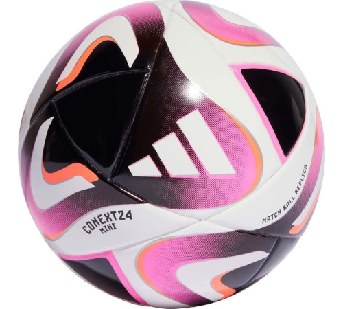 М'яч футбольний Adidas Conext 24 Mini IP1618 розмір 1, різнокольоровий М'яч футбольний Adidas Conext 24 Mini IP1618 розмір 1, різнокольоровий