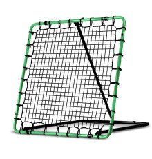 Сітка тренувальна для футболу Neo-Sport Rebounder 120 x 120 см, чорно-зелена