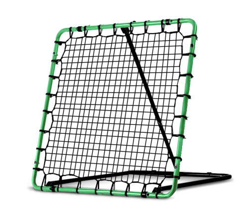Сітка тренувальна для футболу Neo-Sport Rebounder 120 x 120 см, чорно-зелена Сітка тренувальна для футболу Neo-Sport Rebounder 120 x 120 см, чорно-зелена