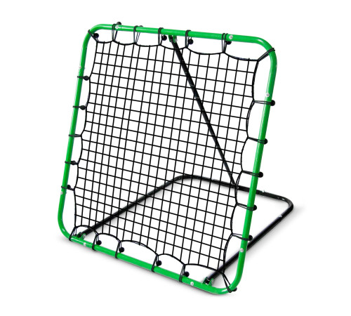 Сітка тренувальна для футболу Neo-Sport Rebounder 120 x 120 см, чорно-зелена Сітка тренувальна для футболу Neo-Sport Rebounder 120 x 120 см, чорно-зелена