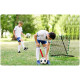 Сітка тренувальна для футболу Neo-Sport Rebounder 120 x 120 см, чорно-зелена