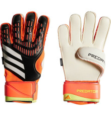 Рукавички воротарські Adidas Predator Glove Match Fingersave IQ4037 р. 9,5, різнокольорові