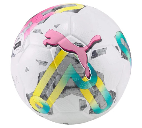 М'яч футбольний Puma Orbita 3 TB (FIFA Quality) розмір 5, біло-рожевий
