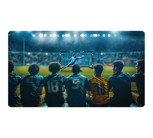 Ворота футбольні Neo‑Sport Hexagon NS‑472 300 х 200 х 120 см, чорні