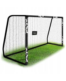 Ворота футбольні Neo‑Sport Hexagon NS‑472 300 х 200 х 120 см, чорні