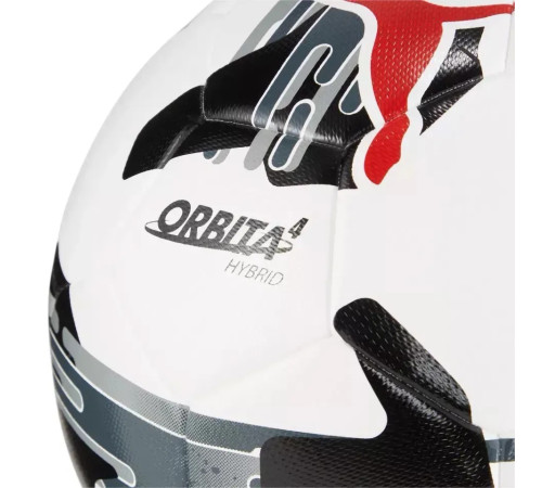 М'яч футбольний Puma Orbita 4 HYB (FIFA Basic) розмір 5, чорно-білий