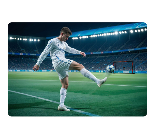 Ворота футбольні Neo‑Sport Dots NS‑473 300 х 200 х 120 см, чорно-червоні