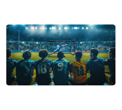 Ворота футбольні Neo‑Sport Dots NS‑473 300 х 200 х 120 см, чорно-червоні