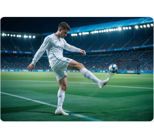 Ворота футбольні Neo‑Sport Dots NS‑473 300 х 200 х 120 см, чорно-червоні