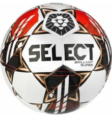 М'яч футбольний Select BRILLANT SUPER FIFA (HS) v23 розмір 5, біло-червоний