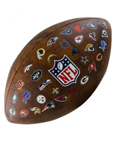 М'яч для американського футболу Wilson NFL JR THROWBACK FB 32 TEAM LOGO