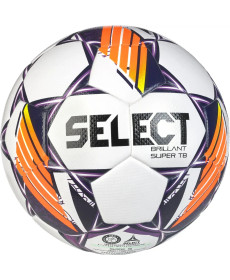 М'яч футбольний Select Brillant Super FIFA TB v24 розмір 5, біло-оранжевий