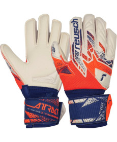 Рукавички воротарські Reusch Attrakt Silver Junior 5572214 2500 р.5, помаранчево-сині