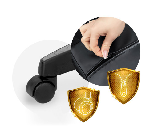 Ворота футбольні Neo‑Sport NS‑465 300 х 200 х 90 см, чорно-білі