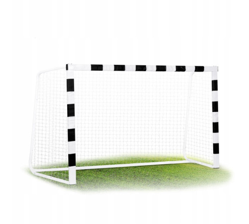 Ворота футбольні Neo‑Sport NS‑465 300 х 200 х 90 см, чорно-білі