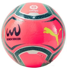 М'яч футбольний Puma Beach Football MS розмір 5, рожево-зелений