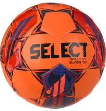 М'яч футбольний Select BRILLANT SUPER FIFA TB v23 розмір 5,  червоно-оранжевий