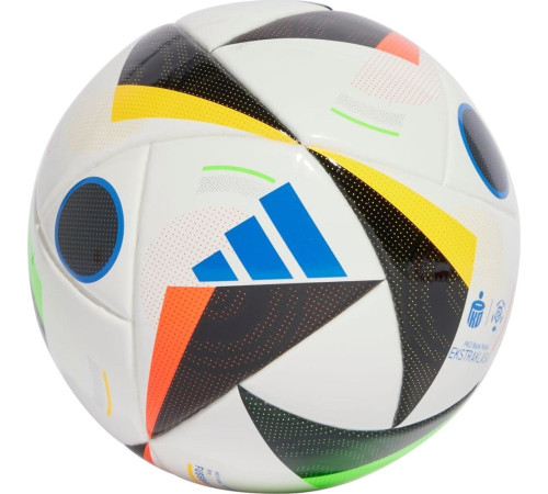 М'яч футбольний Adidas Ekstraklasa Mini JD9064 розмір 1, біло-чорний