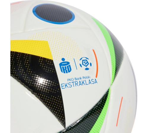 М'яч футбольний Adidas Ekstraklasa Mini JD9064 розмір 1, біло-чорний
